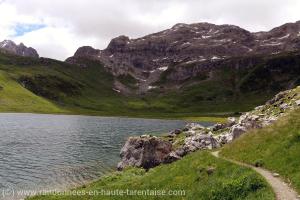 Lac de la Plagne - randonnée la plagne randonnées en Haute Tarentaise :