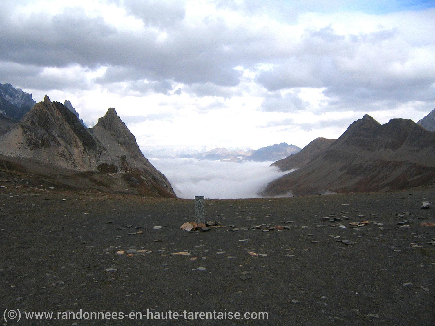 Col de la Seigne  randonnées en Haute Tarentaise :