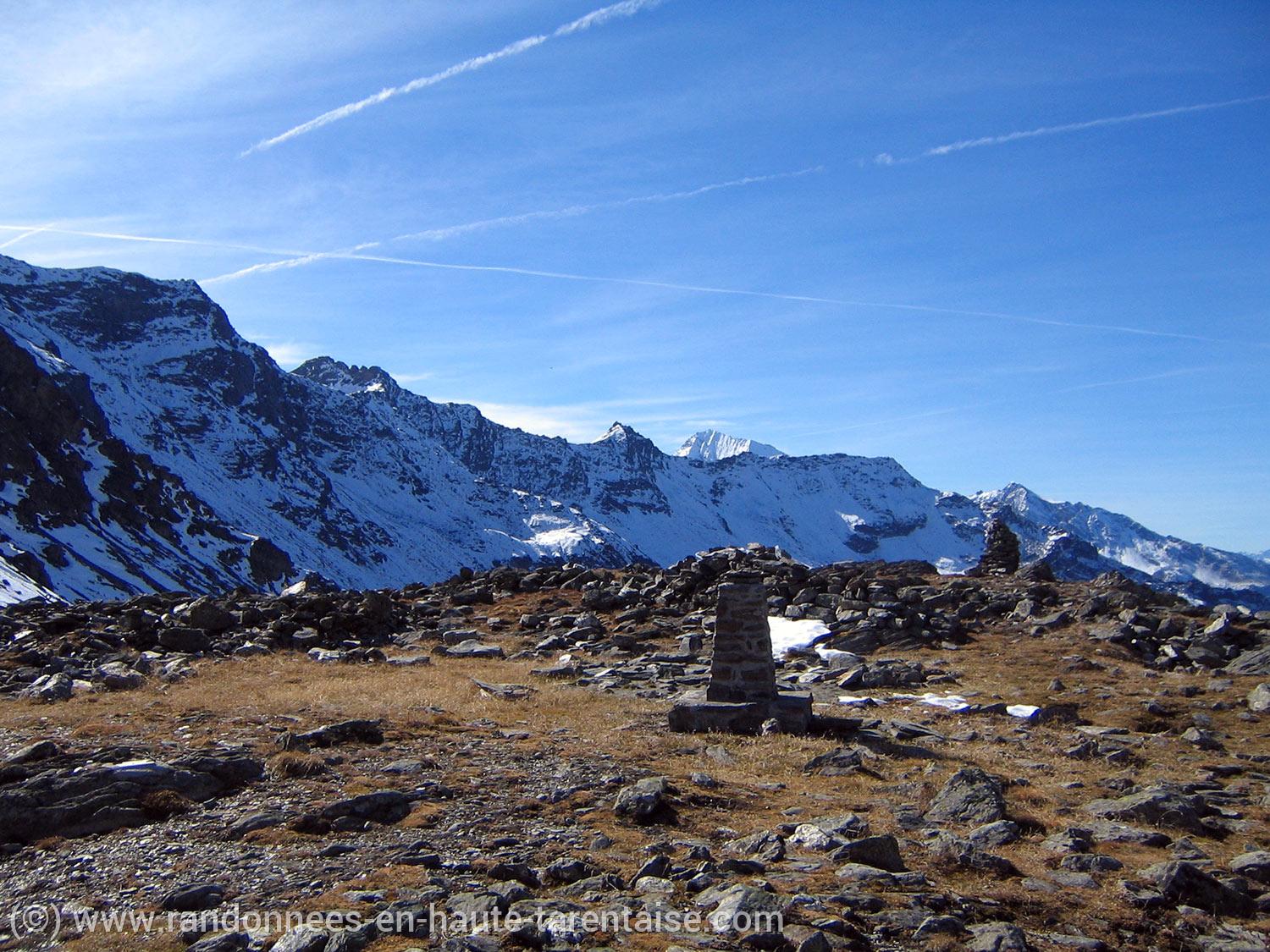 Col du Mont randonnées en Haute Tarentaise :