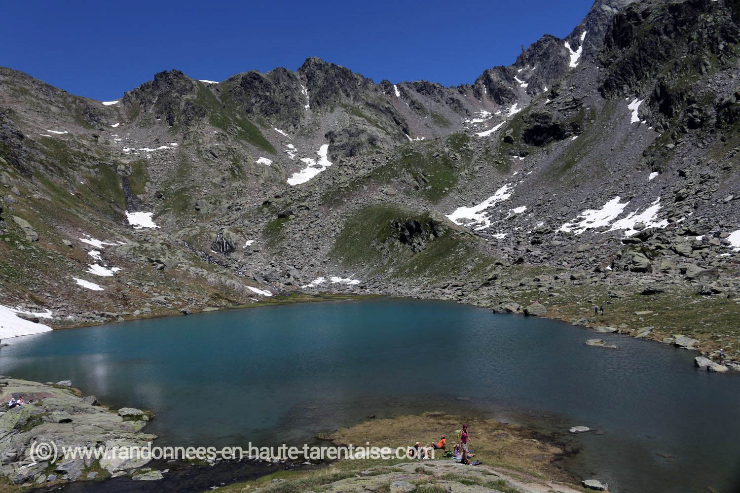 Lac du Petit randonnées en Haute Tarentaise :